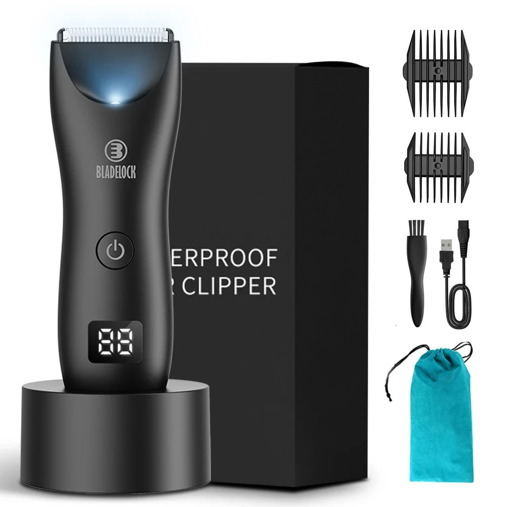 Professional Groin Body Hair Trimmer Ball Shaver for Men Body Grooming Clipper Rechargeable Ceramic Trimmer Bikini Epilator 251029