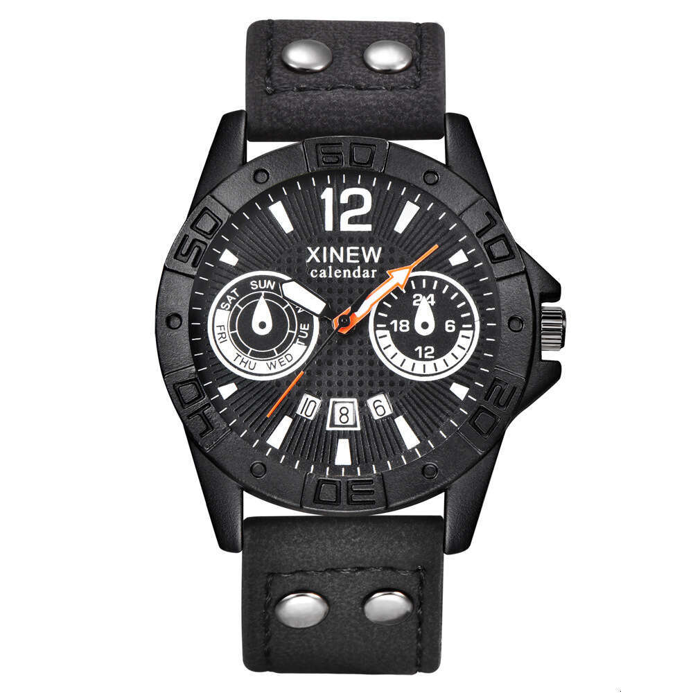 New Military XINEW Belt Calendar Quartz Student Sports Watch Men