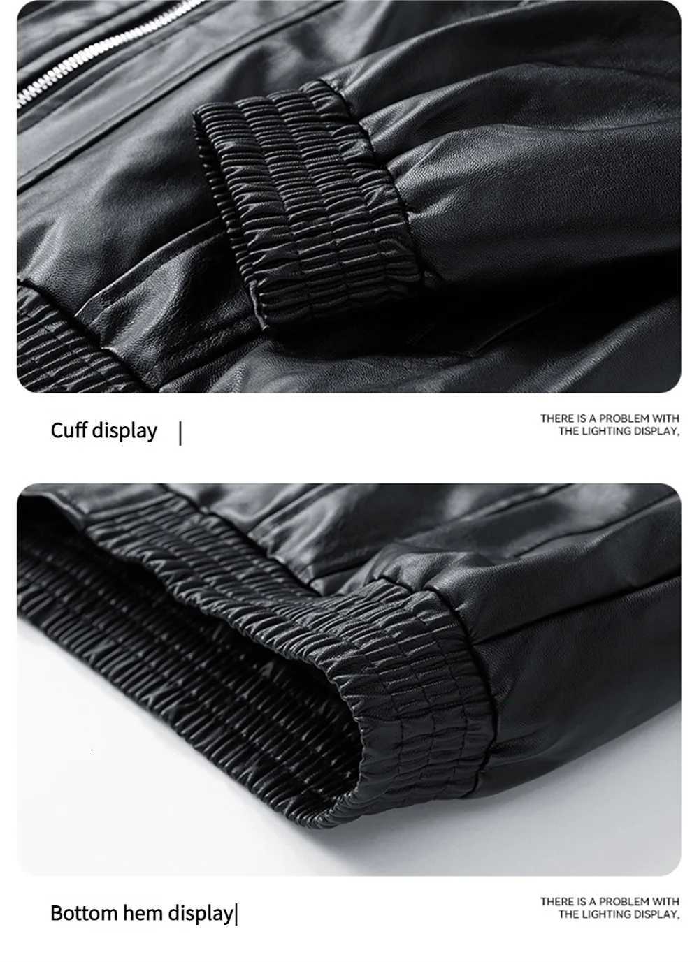 American Retro PU Leather Jacket Men Streetwear Motorcycle Mens Leather Jackets Autumn Korean Trendy Versatile Motorbiker CoatT251029