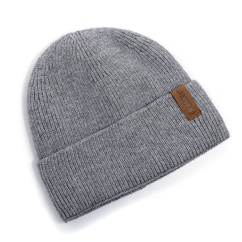 Unisex Winter Hat Add Fleece Warm Cap Stylish Soft Beanie For Men Women Outdoor Thicken Ski Sports Knitted 251013
