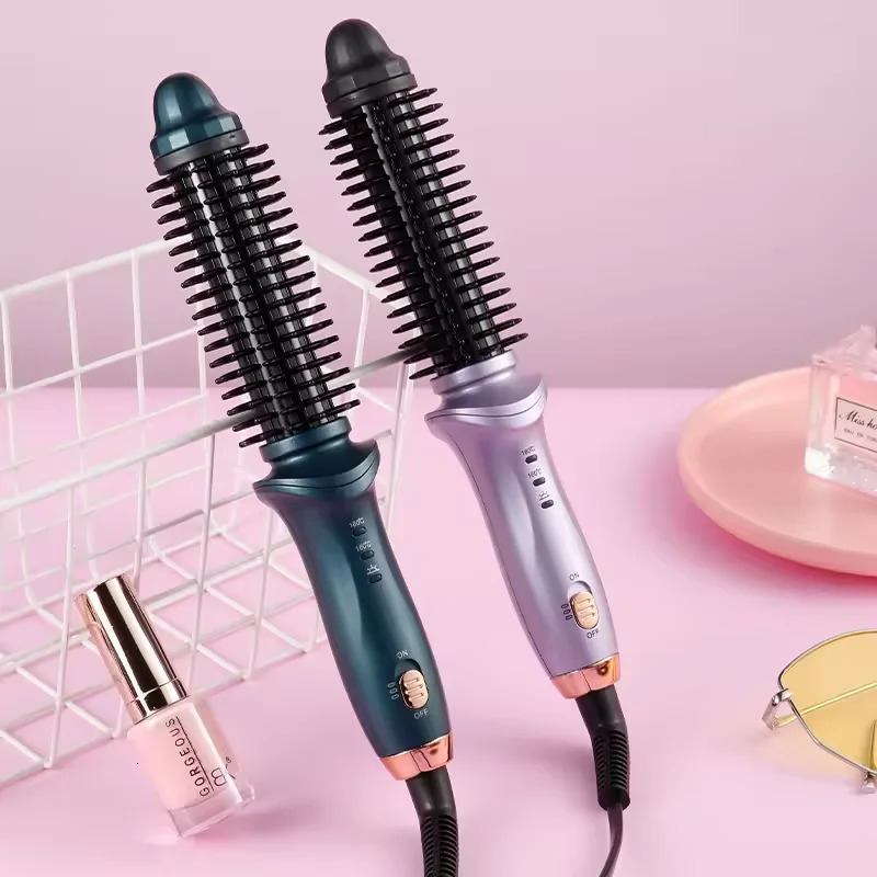 High Quality Hair Curler Electrical PTC Heating Portable Curling Iron Rotating Automatic Hair Curler comb 251029