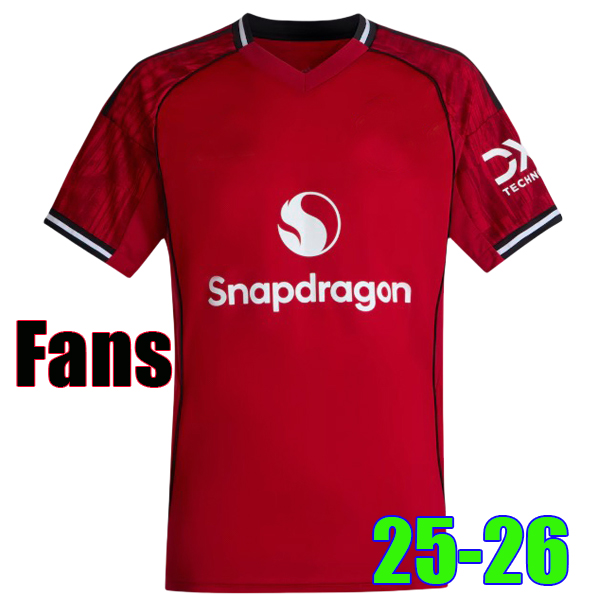 Manchester soccer jersey 25 26 football kit shirt UTDs United Unitedjersey stone roses ZIRKZEE MBEUMO SESKO B. FERNANDES CUNHA CANTONA men kids unifor