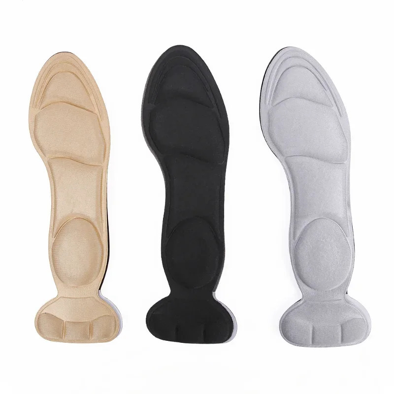 24pcs High Heel Memory Foam Insole Pad Inserts Heel Post Back Breathable Antislip for Women Shoe Arch Support Insoles 251029
