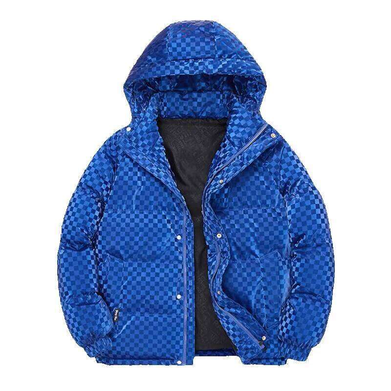 Supzoom New Arrival Casual Mens Winter Trendy Hooded Bread Couple Bright Face Starry Thickened Coat Cotton-padded Jackets