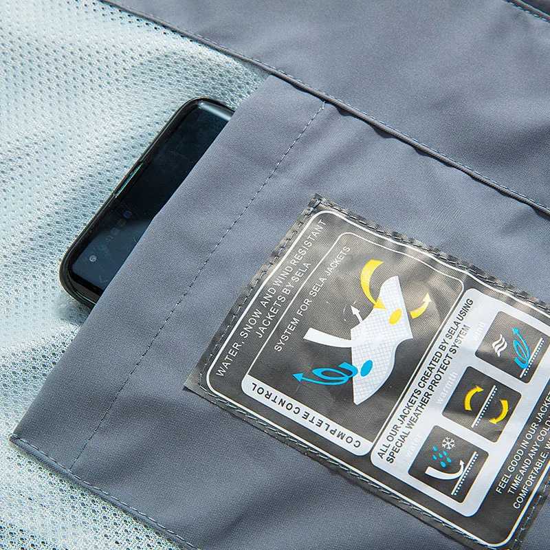 JNLN Unisex Waterproof Softshell Jacket Hiking Camping Climbing Trekking Hooded Windbreaker Casual Sporty Rain Coat Men Women J251029