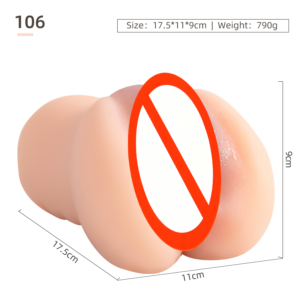 3 in 1 Pocket Pussy Male Masturbator - 3D Realistic Textured Tight Anus & Real Mouth, Blowjob Stroker for Penis Stimulation, Adult Sex Toy for Men