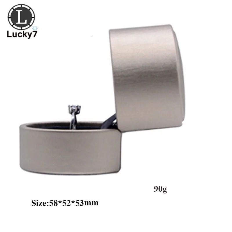 Semicircular Jewelry Box Ring Pendant Brushed PU Leather Bracelet Necklace For Display Case Holder 251013