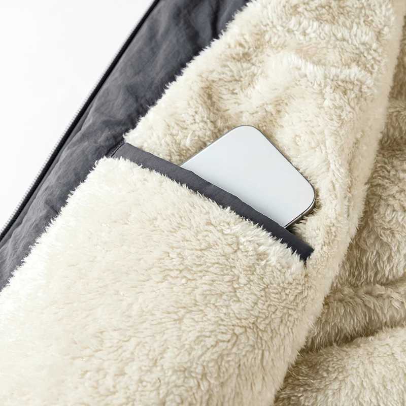 Fashion Large Size 5XL Mens MultiPocket Clothing Winter Vest Jackets Sleeveless Coat Male Warm Waistcoat Fleece Vest Men W251029