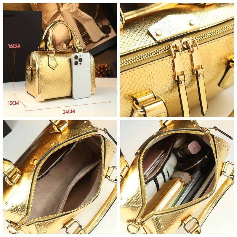 Designer Bags Brand Snakeskin Pattern Handbag 2025 New Fashion Shoulder Crossbody Bags For Women Hot Selling Hot Selling