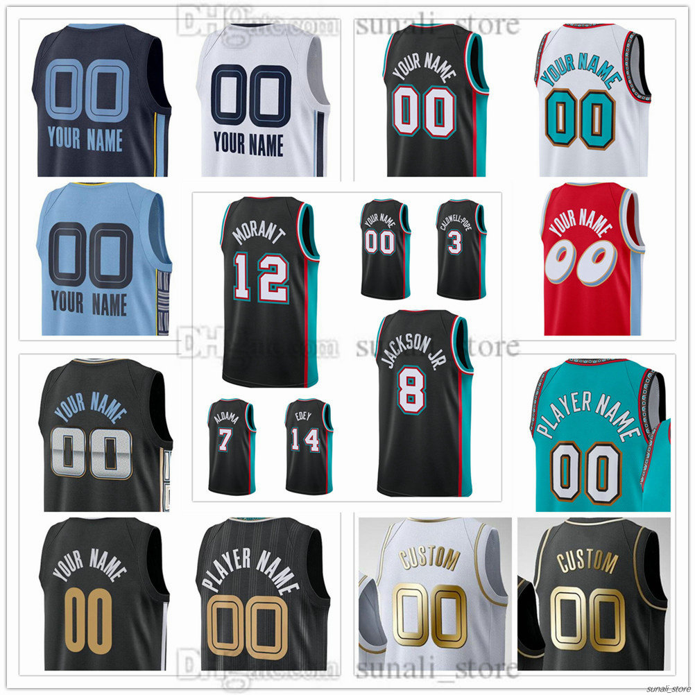 Basketball Jersey 5 Vince Williams 0 Jaylen Wells 31 Jock Landale 16 PJ Hall 18 Olivier-Maxence Prosper 2 Ty Jerome 10 Javon Small 45 GG Jackson Cam Spencer Cedric Coward