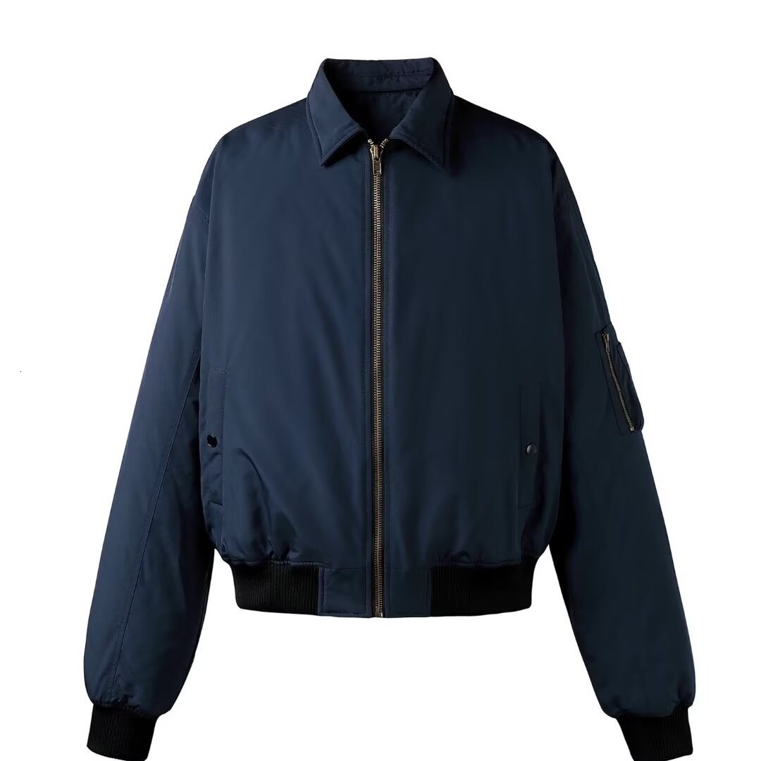 American Style Vibe Turn-down Collar Flight Jacket Men's Spring And Autumn New Trendy Brand Designer Jacket Casual Versatile Coat Top