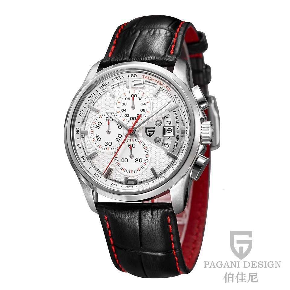 PAGANI DESIGN Men's Quartz Watch Fashionable and Functional with Luminous Calendar Complete PD-3306