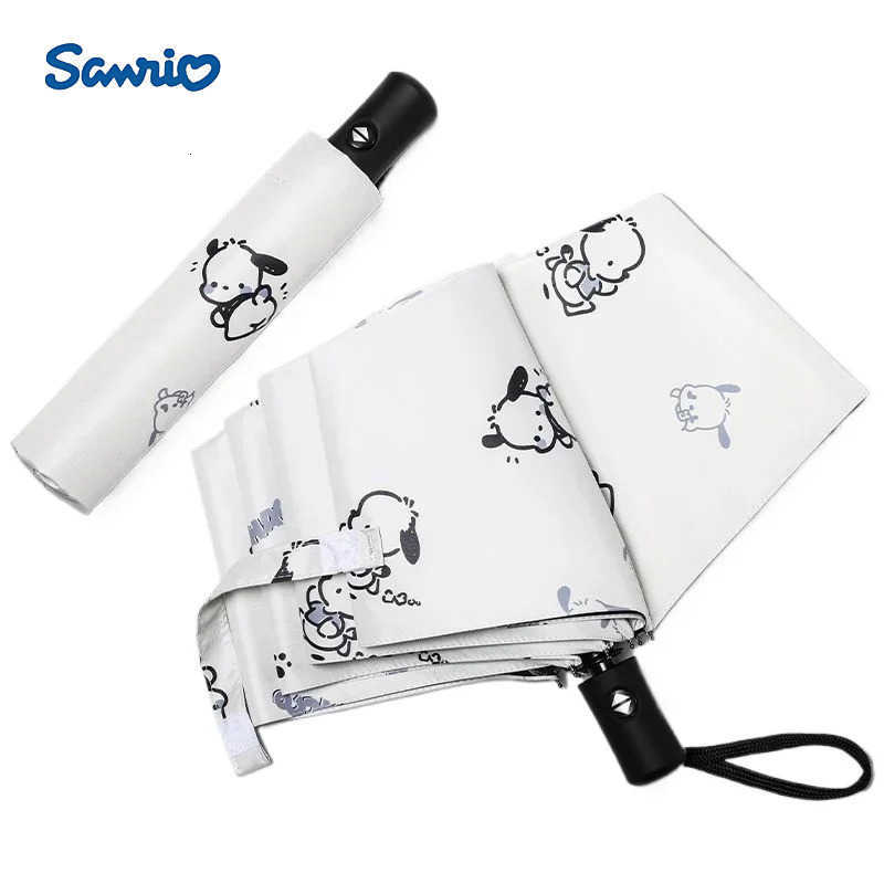 Sanrio Sanrio Pacha Dog Automatic Umbrella Sunshade Sun Protection Cute Cartoon Rain and Rain UV Sun Umbrella L251029
