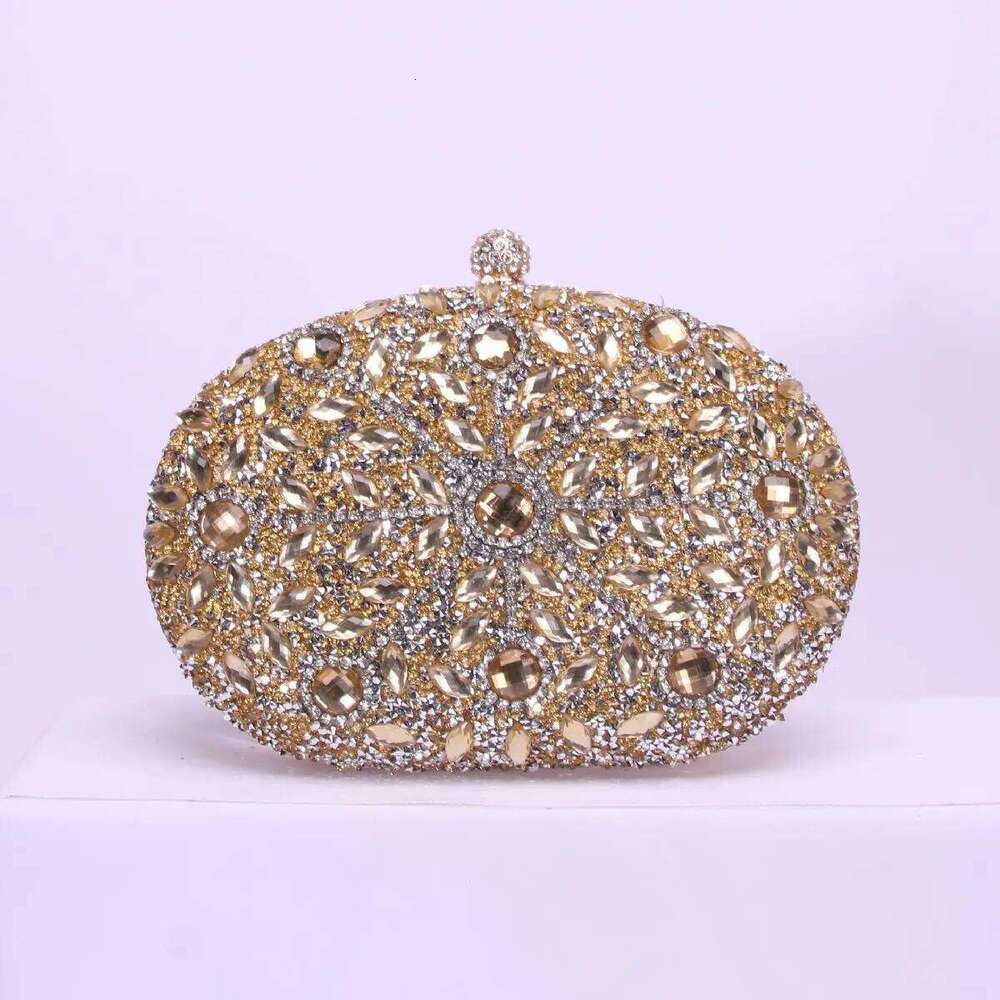 Designer Bags Oval Suower Dia Dinner Bag Fashion Banquet Ladies Handbag Personalized Dress Night Luxury Bag
