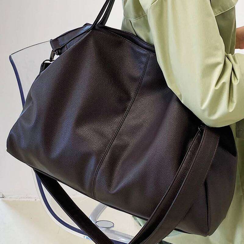 Big Coffeetote Bags For Women Large Hobo Shopper Roomy Handbag Quality Soft Leather Crossbody Ladies Travel Shoulder Bag 251029