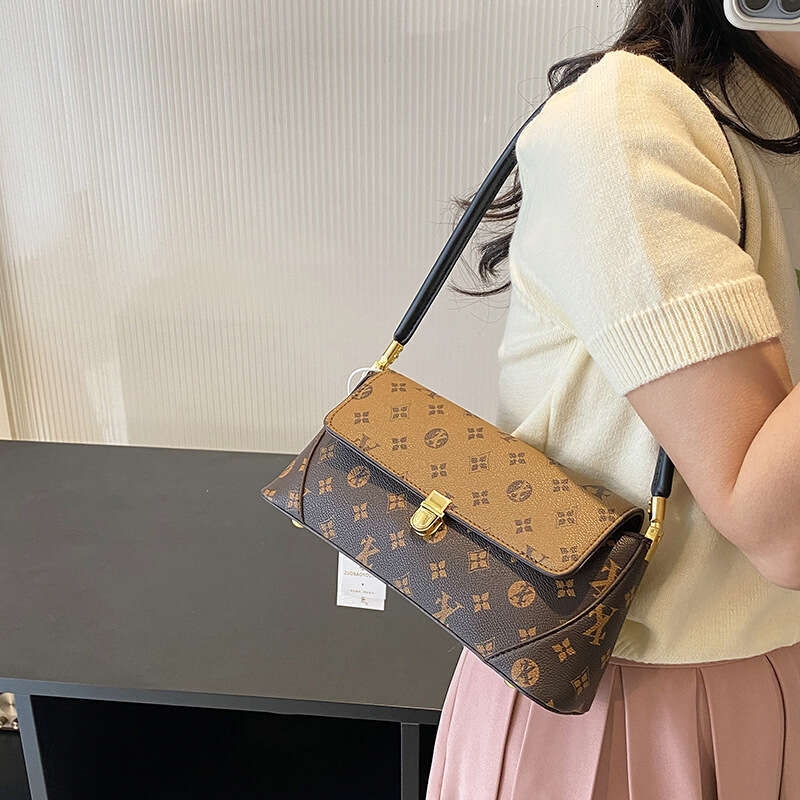 2025 New Printed Underarm Versatile Casual Single Shoulder Women's Bag