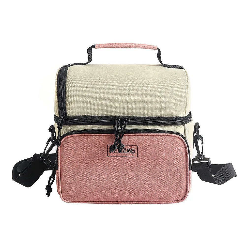 Large Capacity Oxford Thermal Insulation Bag Office Commute Fruits Storage Lunch Bag Waterproof Beer Beverage Thermal Cooler Bag 251029