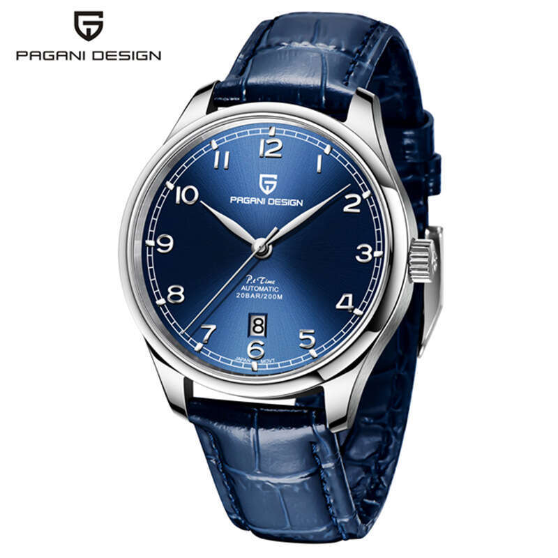 pagani design new model launched simple pin buckle calendar mens mechanical watch pdys003