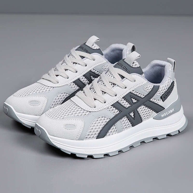 Women's 2025 New Autumn Retro-Stitched Designer Shoe Thick-Soled Lightweight Cushioned Non-Slip Wear-Resistant Running Casual Versatile Shoes