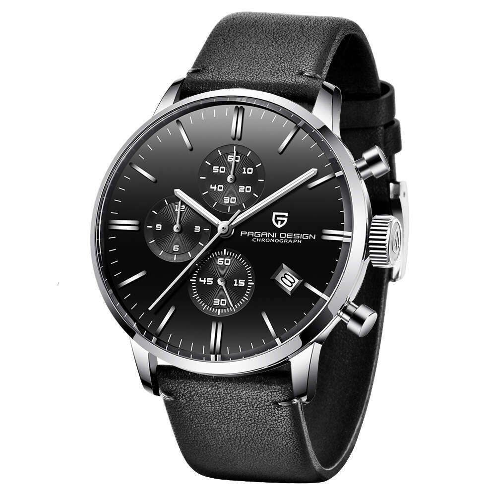 PAGANI DESIGN Men's Quartz Watch Fashion Power Calendar Six-Hand Small Dial PD-2720K