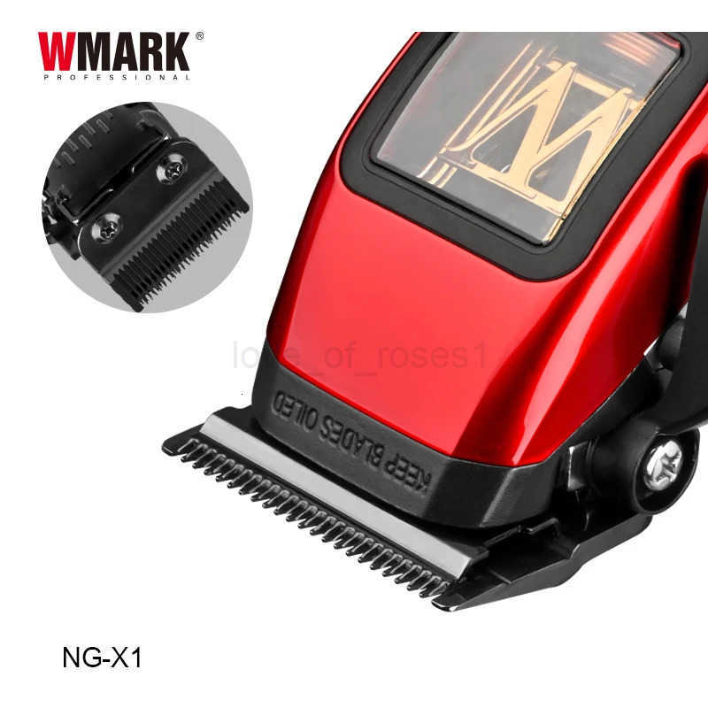 NewWMARK NGX1 SET Rechargeable Hair Clipper10000RPM Hair CuttingVECTOR MOTOR HAIR CLIPPER DLC Fade blade Z251029