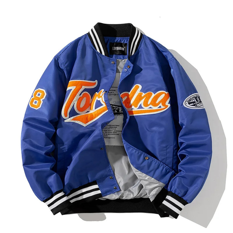 Hip Hop Baseball Jacket Men Women Embroidery Letter Streetwear Fashion Vintage Windbreaker Couples Spring Autumn 251028