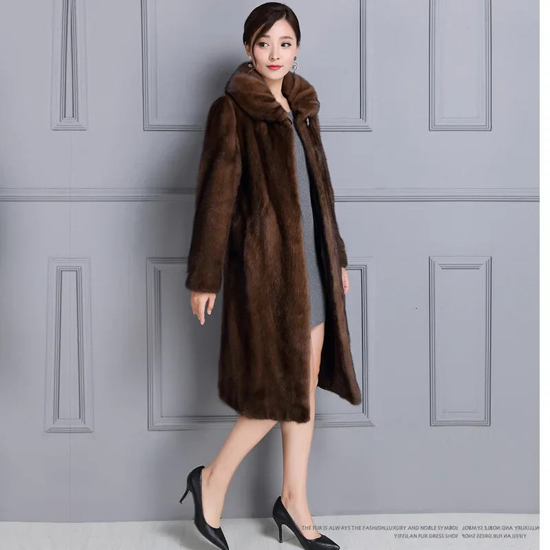 Women Faux Fur Jackets Solid Single Breasted Outerwear Autumn Winter Long Jacket Spliced Coats Loose Fit Pockets Casual 251028