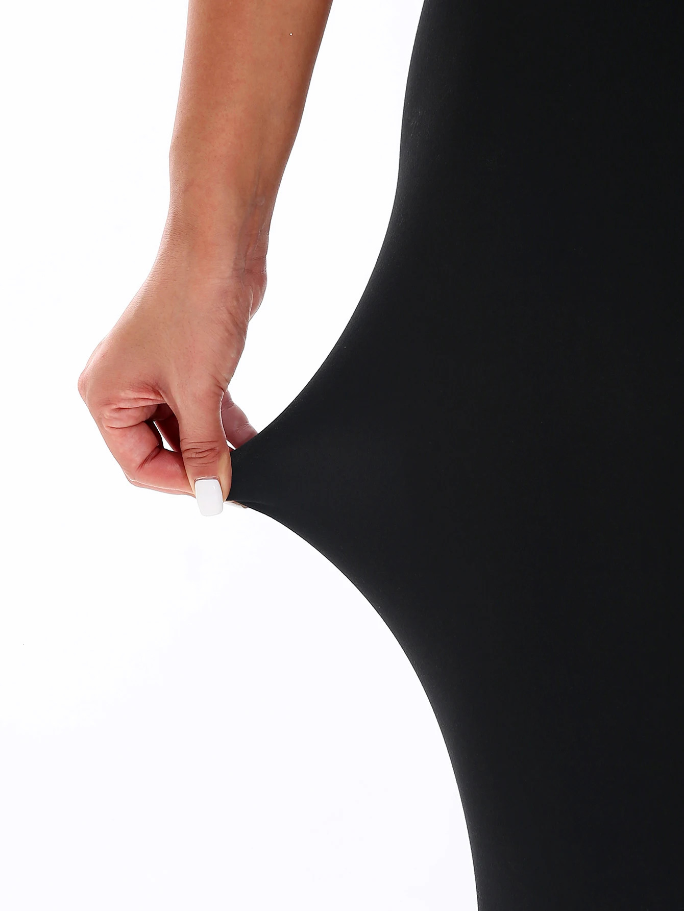 Autumn Winter 3PACK Womens Solid Color Plush Thick Sexy Tight Legging Black Bottom Cat Casual Sports Elegant Fitness Yoga Pants 251029