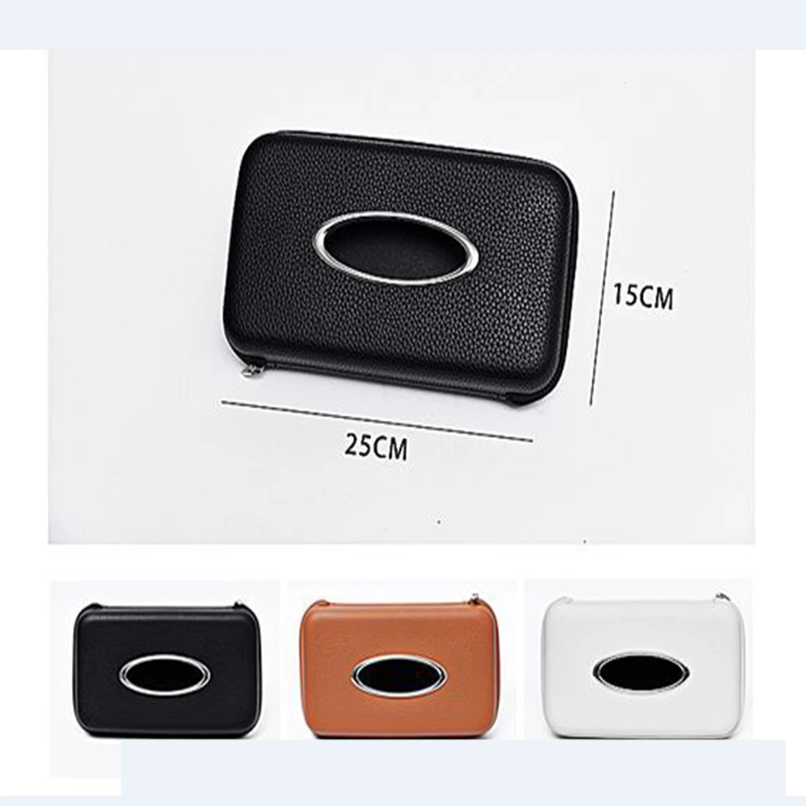 Car tissue box sunshade seat backrest suspension tissue box car armrest box tissue storage box car storage and organization 251029