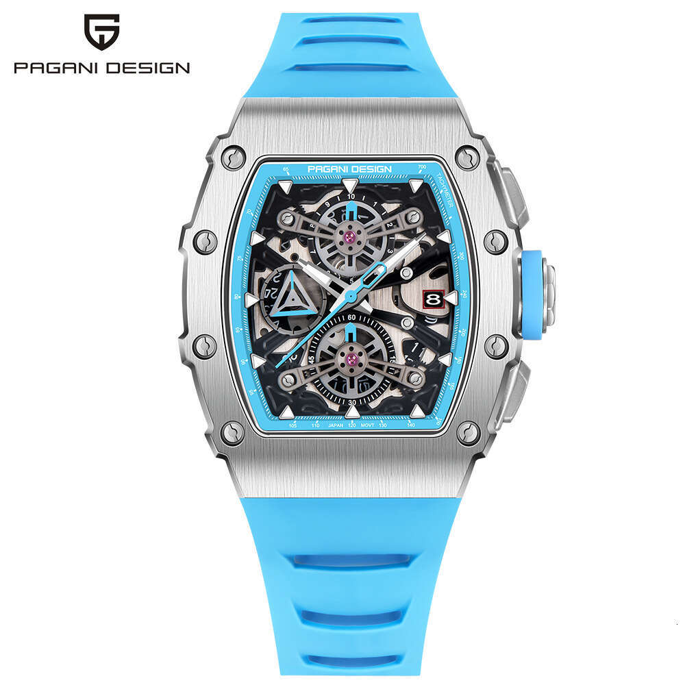 PAGANI DESIGN New Barrel-Shaped Quartz Business Chronograph Men's Watch PD-YS011