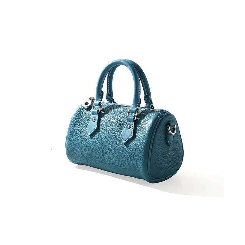Genuine Leather Pillow New Design Top Layer Cowhide High Quality One-Shoulder Crossbody Bag Fashion Ladies Mini Handbag 251029
