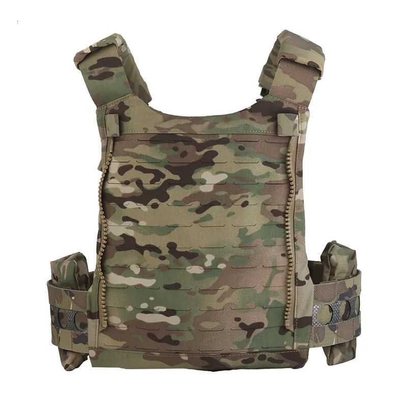 V5 FCPC Protective Vest System Quick Release Breathable Grid Platform Triple Magazine Carrier Camo Design for Hunting Simulation W251029
