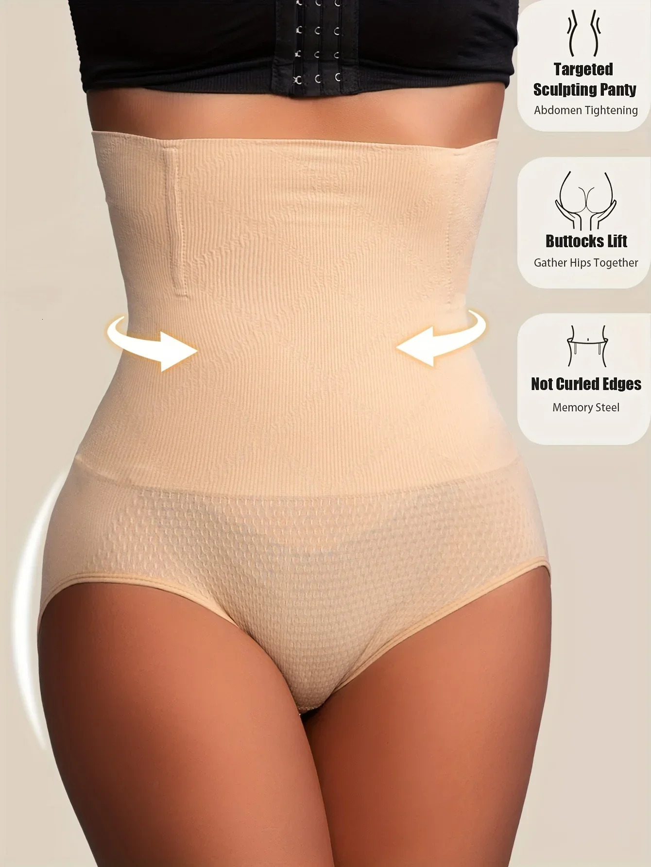Slimming Shapewear for Women Tummy Control High Waist Trainer with Butt Enhancer 251029