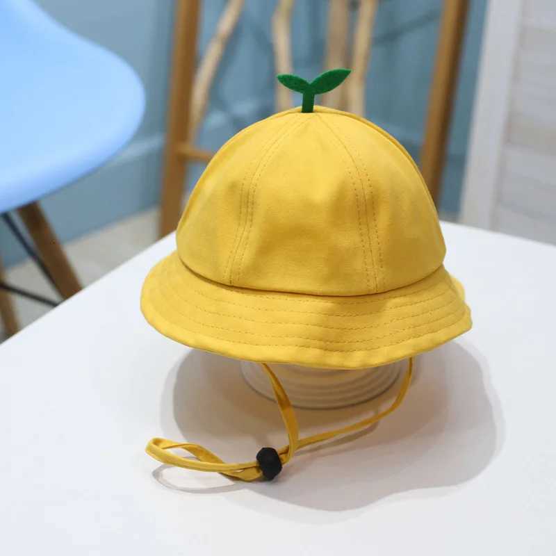 38 Years Old Childrens Hats Summer Boys and Girls Sun Protection Small Yellow Hat Baby Sun Hat Thin Fisherman Hat251028