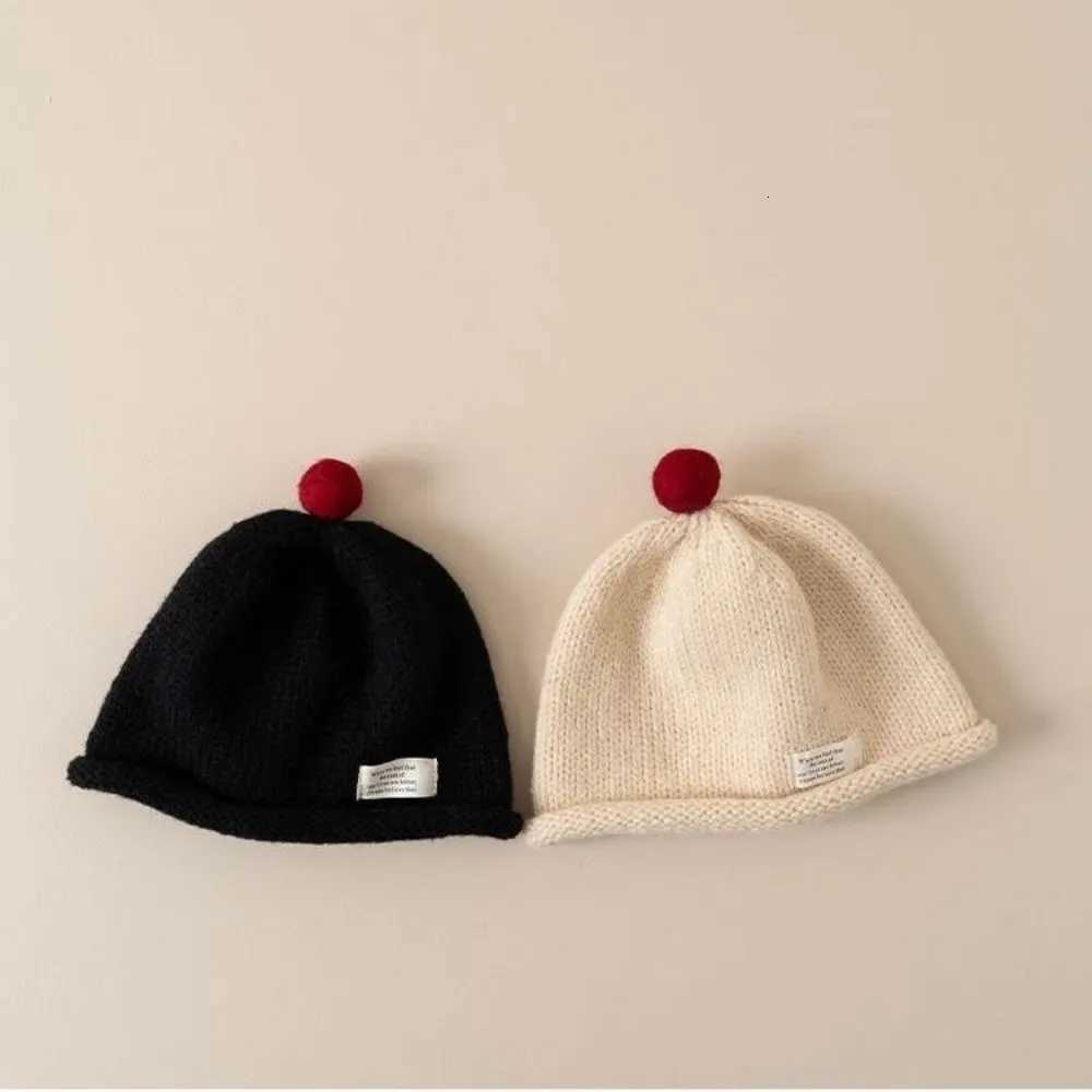 Fashion Solid Color Winter Baby Hat Warm Cute Design Infant Cap Soft Comfortable Landlord Hat Kids Boy Girl251028