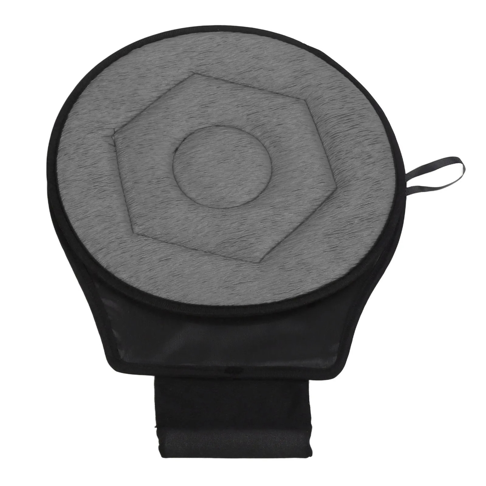 Round Car Cushion 360 Degrees Rotating Geometric Rhombic Shape Portable Rotating Seats Cushion for Elderly 251029