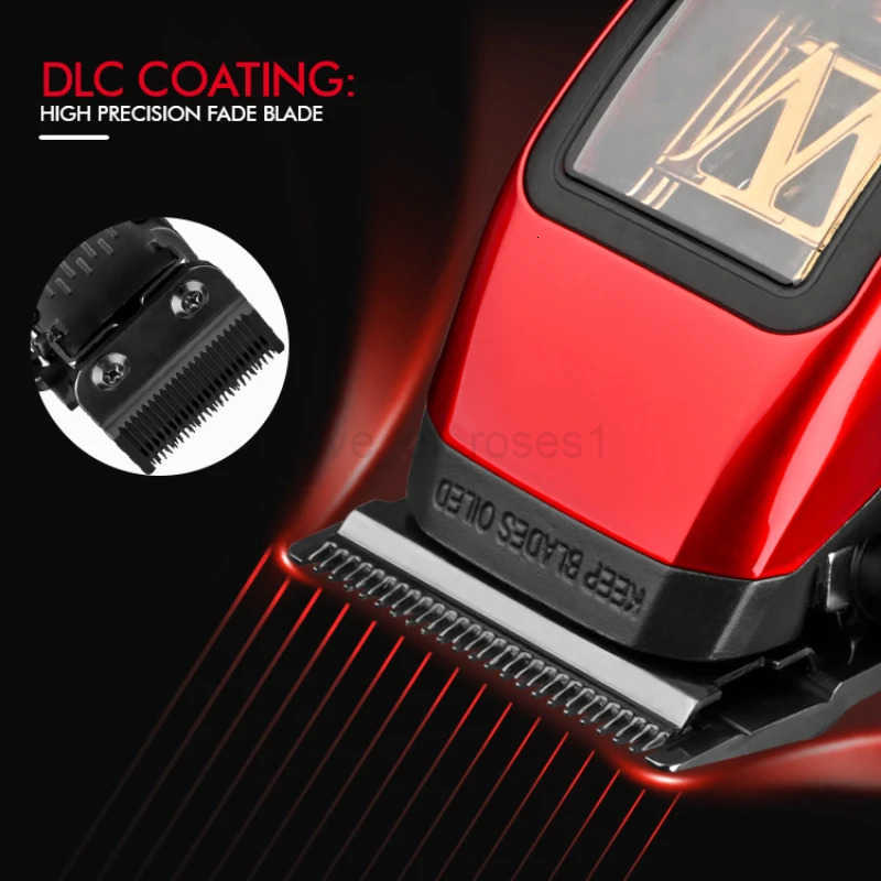 WMARK Trimmer Professional Hair Cutting Machine Cordless Hair Clippers 10000 RPM Barber Clipper Electric Trimmer for Men NGX1 Z251029