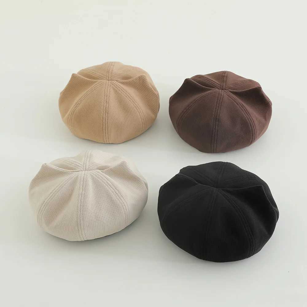 Toddler Girl Cute Cat Ears Beret Hats French Style Kids Boys Autumn Winter Warm Artist Hats Classic Caps251028