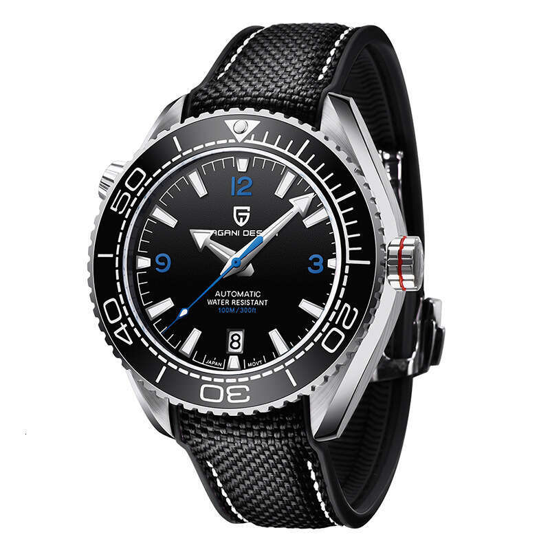 PAGANI DESIGN Fashion Rotatable Digital Bezel Luminous Men's Mechanical Watch PD-1679