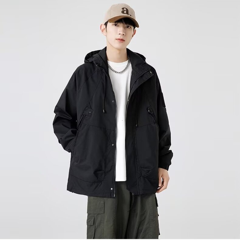 Designer Jacket Mountain Style Outdoor Sports Jacket For Men And Women Spring And Autumn Casual Versatile Hiking Hooded Workwear Coat