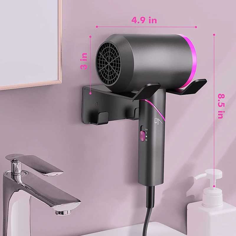 Portable Hair Dryer with 3 Hot air Settings and Negative Ion Functions collapsible Hair Dryer For Quick Drying L251029