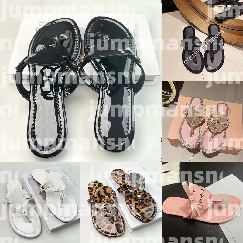 Designer sandals womens sandals slides fashion Summer Beach Casual sandals Slippers luxury sandals Designer Slippers top quality black white sandals eur 35-42