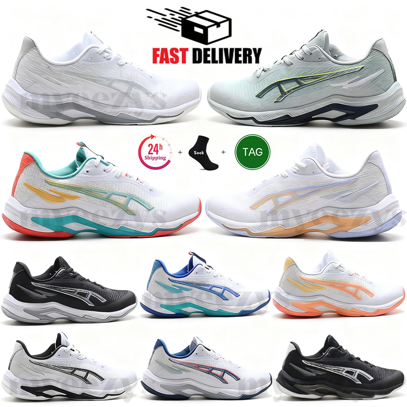 Netburner Ballistic FF 4 Running shoes women mens speed and flexibility during multi-directional movements trainers sports runner sneakers White Vivid Coral