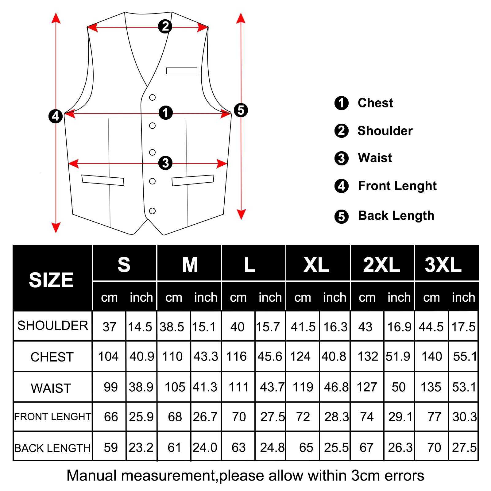 Vneck Solid Black Blue Red Casual Slim Fit Vest Top Casual Sleeveless Waistcoat Gilet Formal Business Jacket W251029
