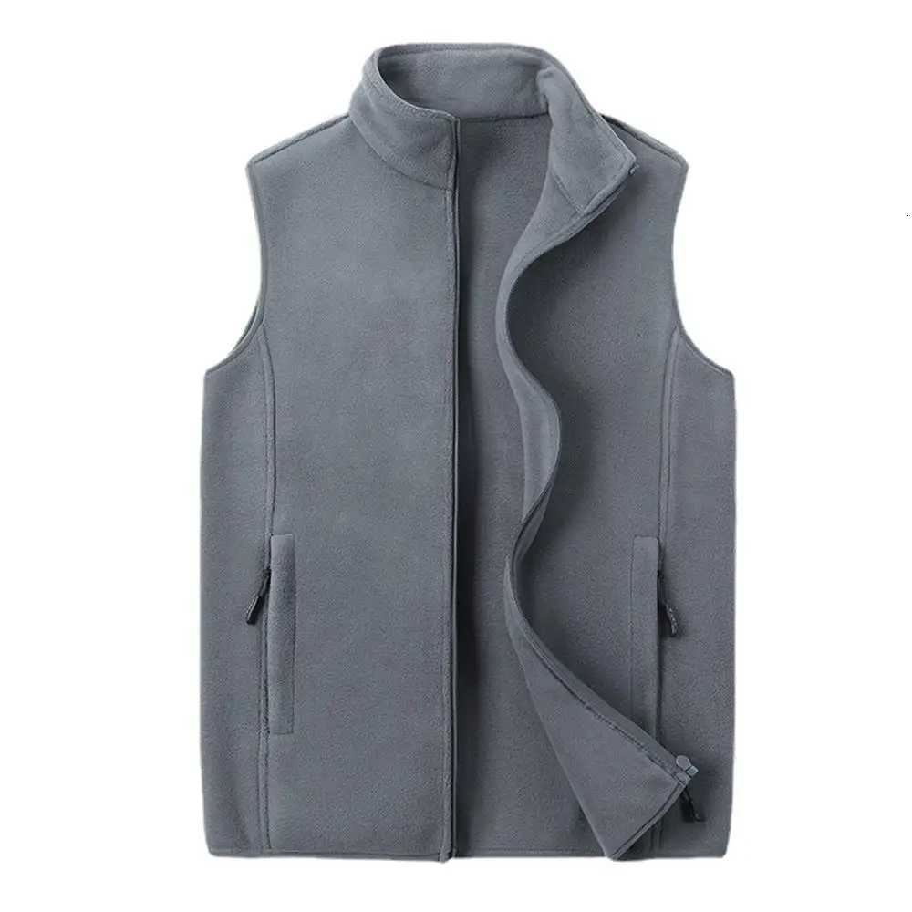 Autumn Fashion Plus Size Male Warm Waistcoat Fleece Vest Mens Lamb Cashmere Warm Sleeveless Coat Men Brand Clothing Winter Vest W251029