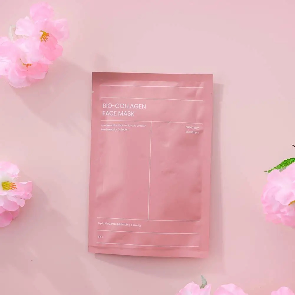 Bio Collagen Face Mask Shrink Pores Deep Hydrating Split Mask Nourish Hydrating Face Mask Beauty Skin Care 251029