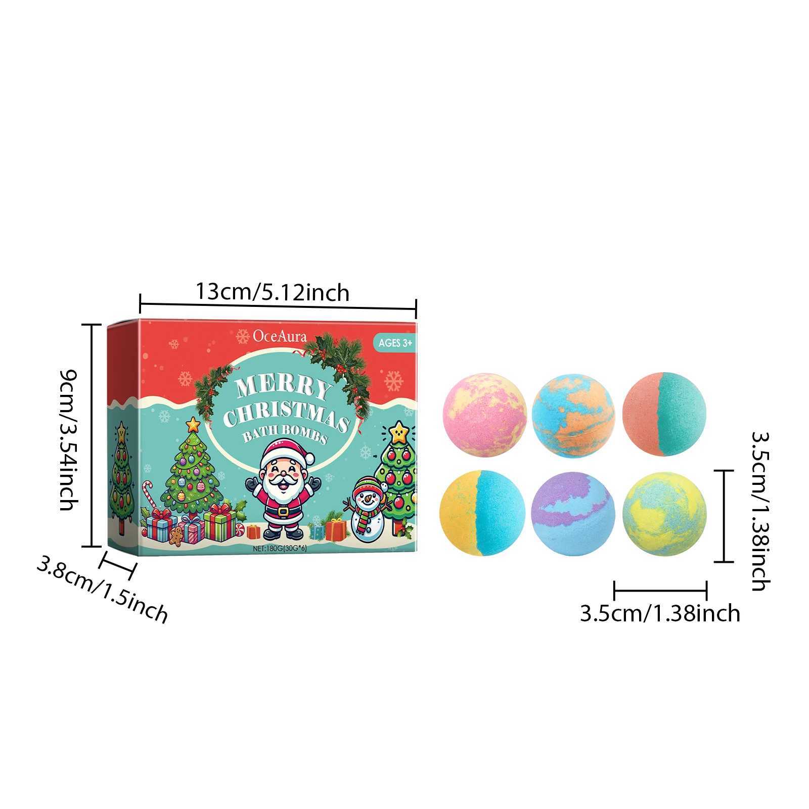 Oceaura Body Bath Bombs Improve Skin Softness Lasting Natural Fragrance Relief Anxiety and Stress Relaxing Bubble Bath Balls L251029