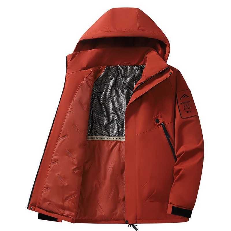 Outdoor Trendy Windproof Breathable Couple Padded Jacket Winter Hiking Camping Sports Leisure Thick Warm Cotton Clothing J251029