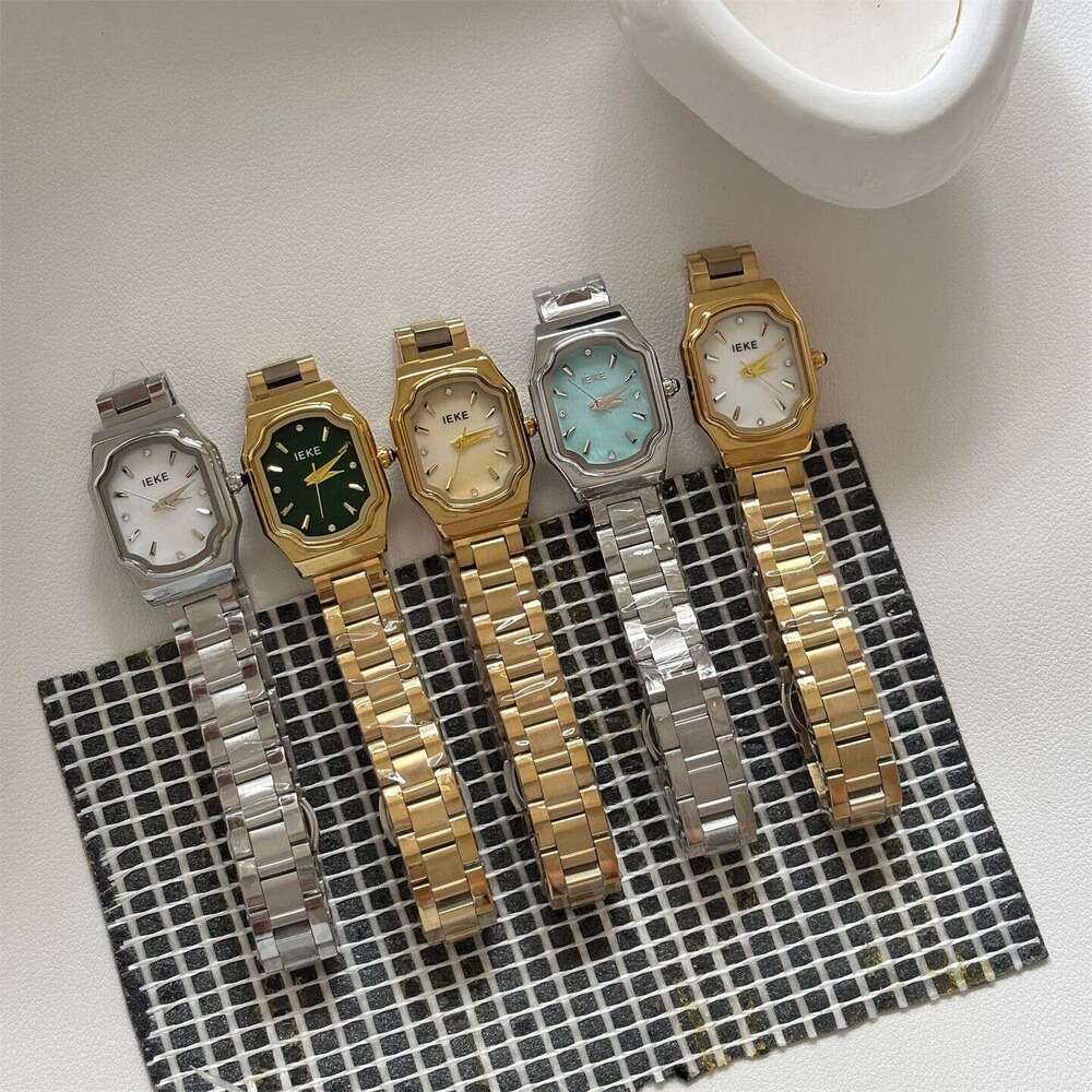 Live Hot-Selling Square Watch Women Ins Style Designer Simple Design Niche Light Luxury Small Dial Exquisite for Workplace