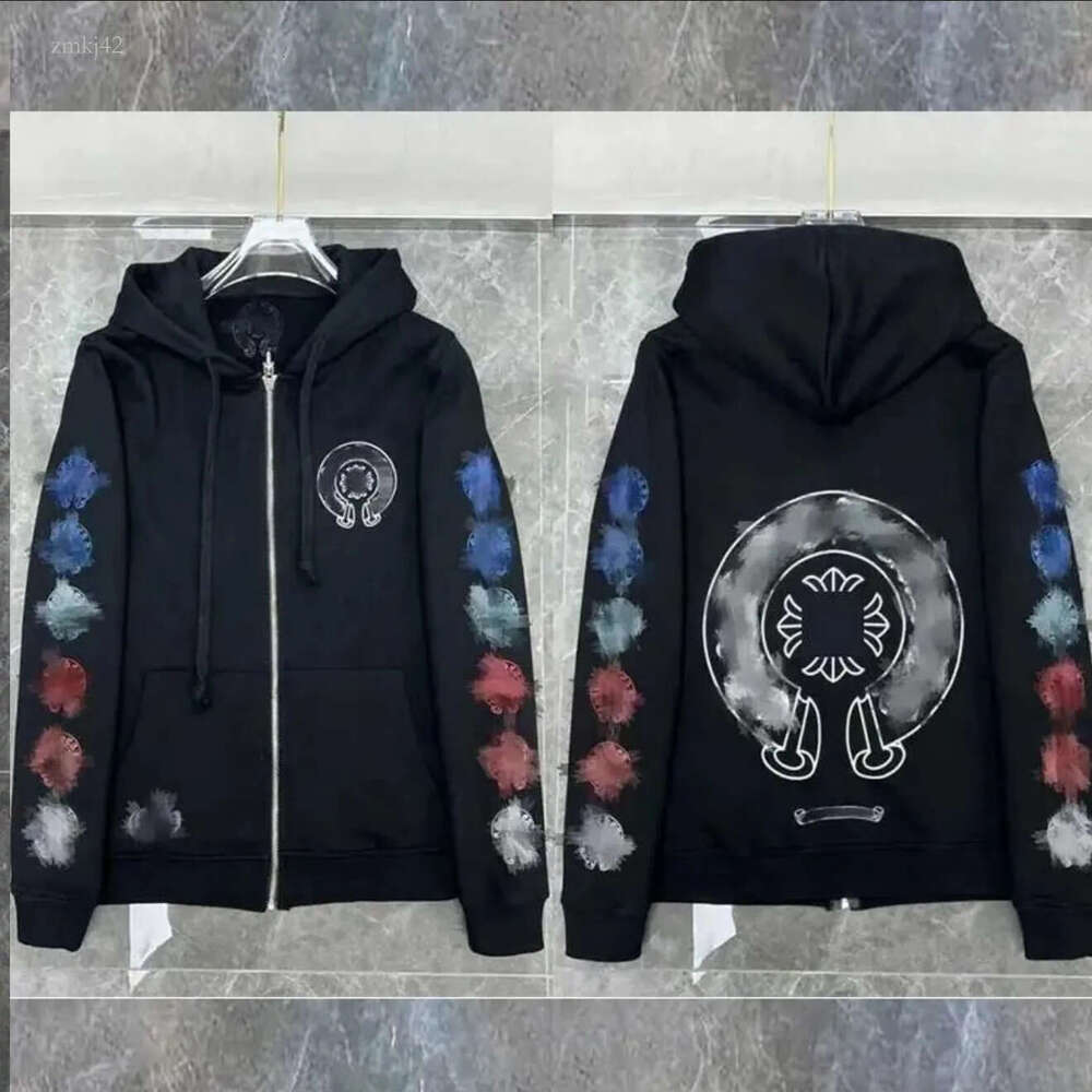 chrome hoodie Designer Mens heartslys sweatshirts Pullover cardigan heartlys hoodie High street Letter prints for women men Top hoodies goodclothes d53